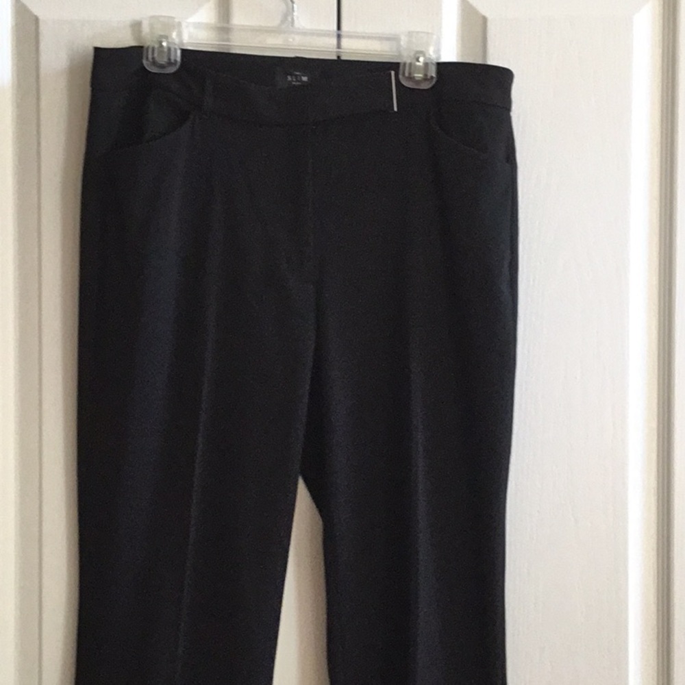 WHBM slim bootcut pants.